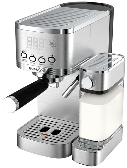 20 Bar Espresso Machine Filter & Double Frother Set